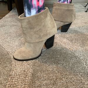 Vince Camuto suede booties